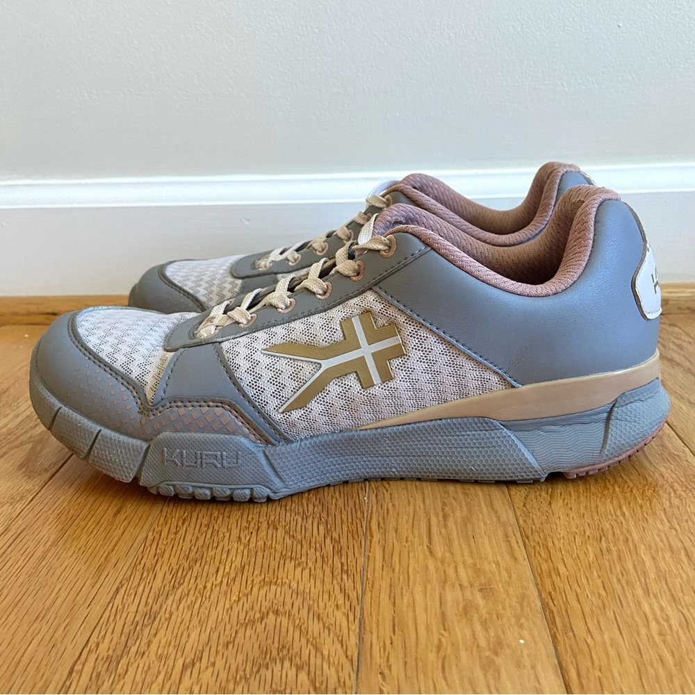 KURU Women's Sneakers - Gray and‎ Tan